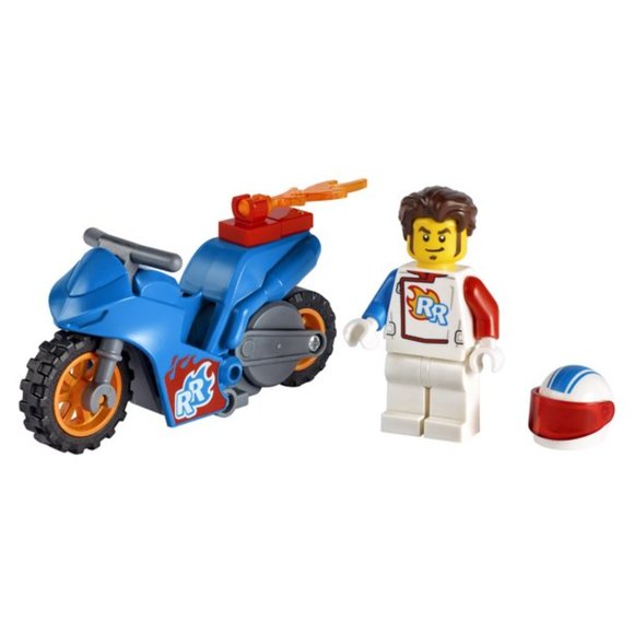 LEGO City Creator Stuntz Rocket Stunt Bike Building Set 60298 - Picture 2 of 8
